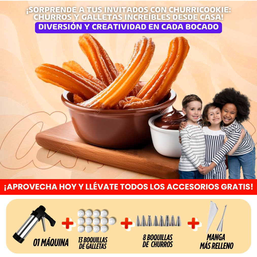 NUEVA MÁQUINA CHURRICOOKIE