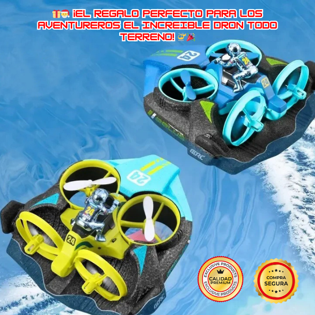 NUEVO DRON CONVERTIBLE 3 EN 1